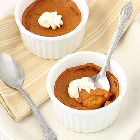 Egg Free Pumpkin Pie For Two