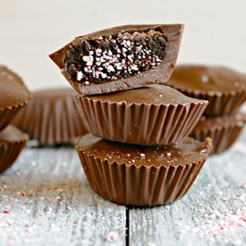 Thin Mint Oreo Cups