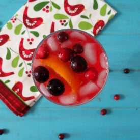 Cranberry Orange Spritzer