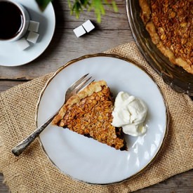 Black Bottom Oatmeal Pie