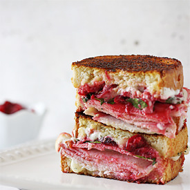 Turkey Cranberry Boursin Sandwich