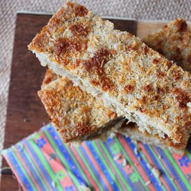 Toasted Coconut Oatmeal Bars
