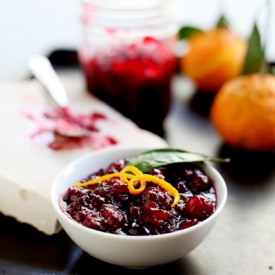 Honey Citrus Cranberry Sauce