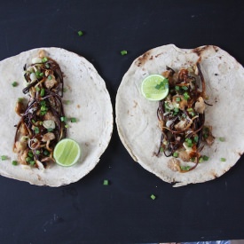 Wild Mushroom & Garlic Tacos