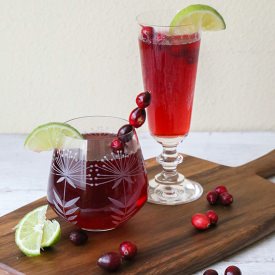 Sparkling Cranberry Cocktail