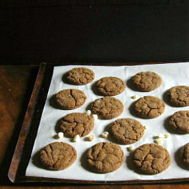 Triple Ginger Cookies