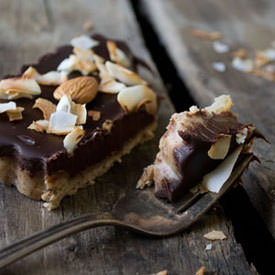 No Bake Chocolate Tart