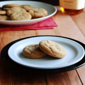 Bourbon Molasses Cookies