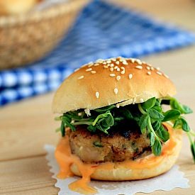 Thai-style Chicken Sliders