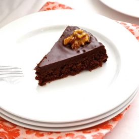 Chocolate Walnut Torte