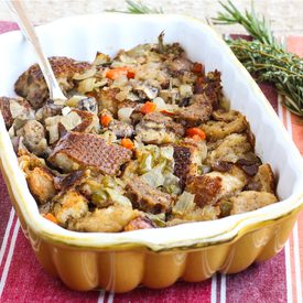 Vegan Sourdough Stuffing