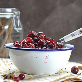 Spiced-Earl Grey Tea Cranberries