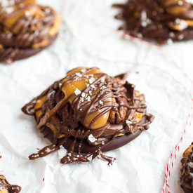 Nutella Turtle Cookies
