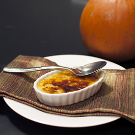 Pumpkin Crème Brûlée