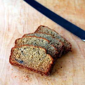 100% Whole Grain Banana Bread