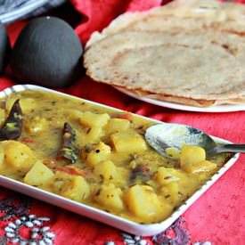 Potato With Lentils