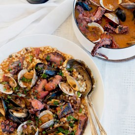 Marsala Braised Octopus