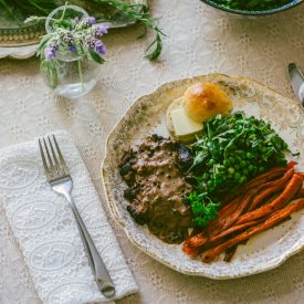 Beef Cheeks Au Poivre