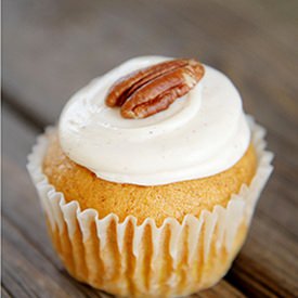 Easy Fall Pumpkin Cupcakes