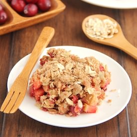 Cranberry Apple Crumble