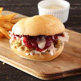 Thanksgiving Leftover Sandwich