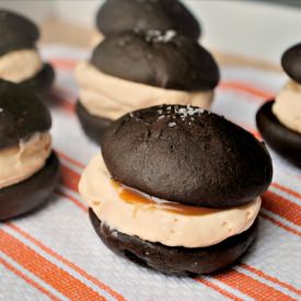 Salted Caramel Whoopie Pies