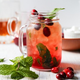 Cranberry Mint Julep