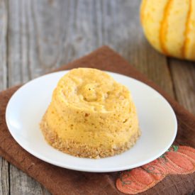 Pumpkin Cheesecake Mug Cake
