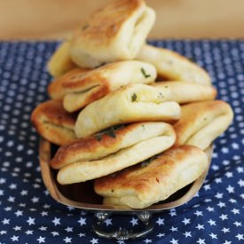 Sage & Onion Parker House Rolls