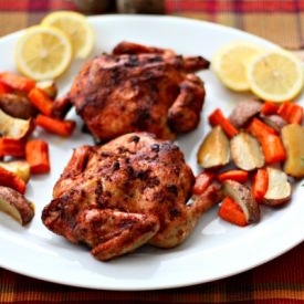 Indian Roasted Cornish Hens
