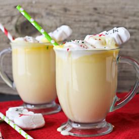 Eggnog Hot Chocolate
