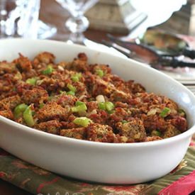 Spicy Sausage & Cheese Stuffing