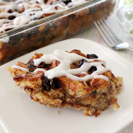 Cinnamon Roll Bread Pudding