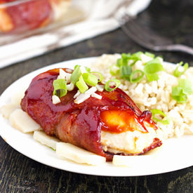 Bacon & Water Chestnut Chicken