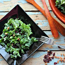 Festive Pecan Kale Salad
