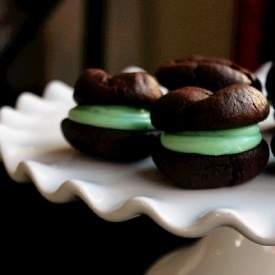 Chocolate Mint Sandwiches