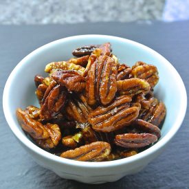 Maple Glazed Pecans