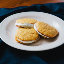 Yam and Marshmallow Whoopie Pies