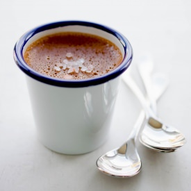 Chocolate Pots de Creme w Pink Salt