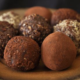 Chocolate Dulce de Leche Truffles