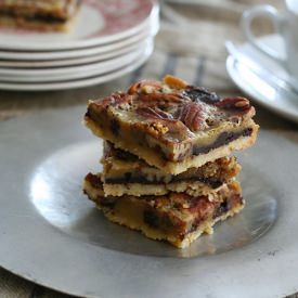 Chocolate Pecan Pie Bars