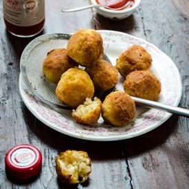 Pumpkin and Feta Arancini