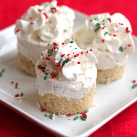 Eggnog Cheesecake Cookie Bites