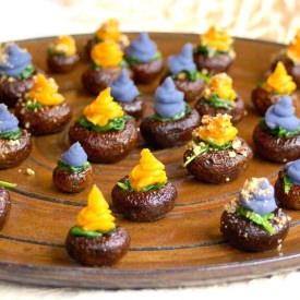 Stuffed Mushroom Poppers