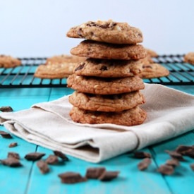 Salted Chocolate Macadamia Cookies
