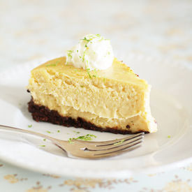 Nigella’s Lime Chocolate Cheesecake