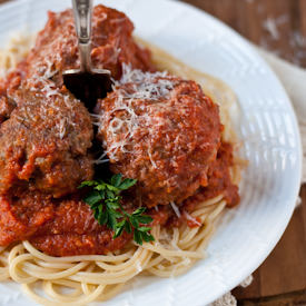 Classic Spaghetti and Meatballs