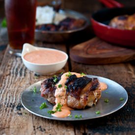 Beer Brined Paprika Chicken