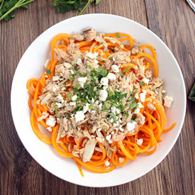 Crab Butternut Squash Noodles