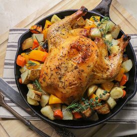 Roasted Chicken with Root Vegetable